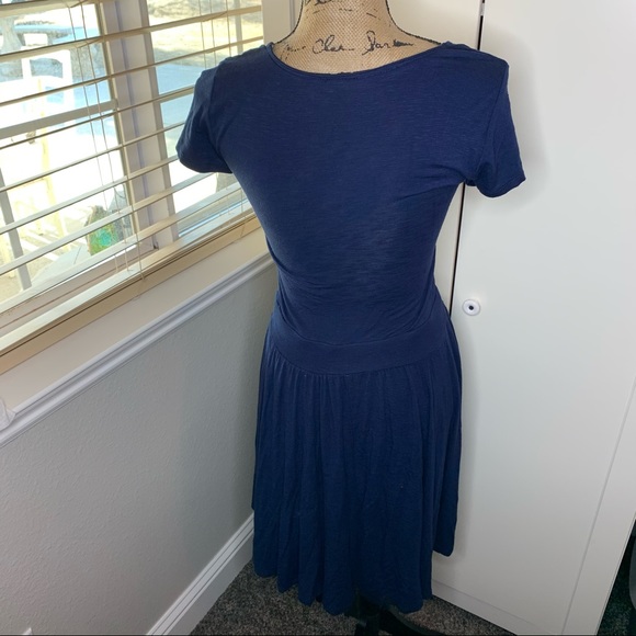 Dolan Anthropologie T-Shirt Twist Top Dress - Picture 6 of 12